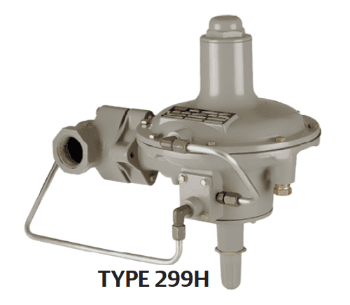 van dieu ap cong nghiep fisher Type 299H series